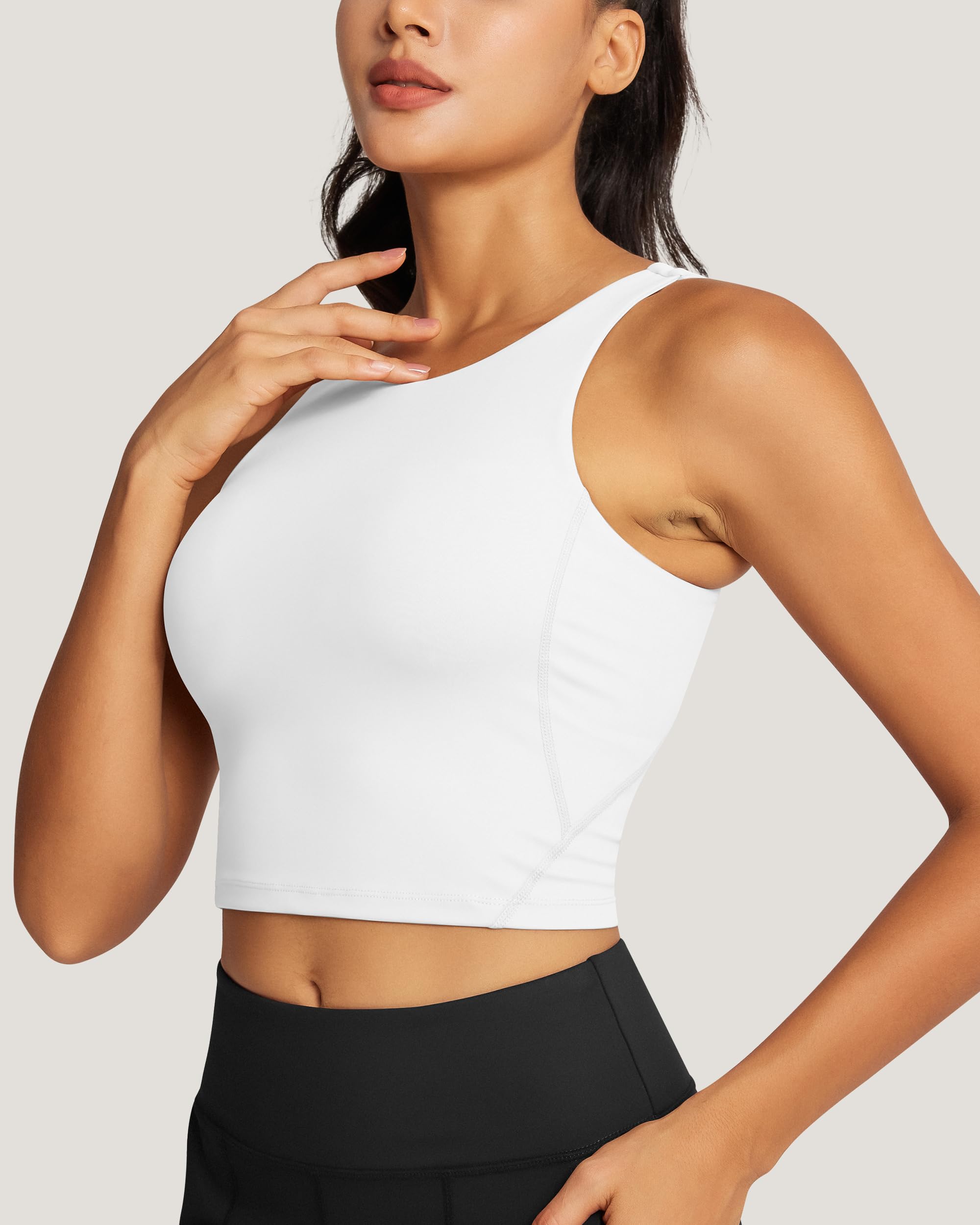 High Neck Sports Bras 220308