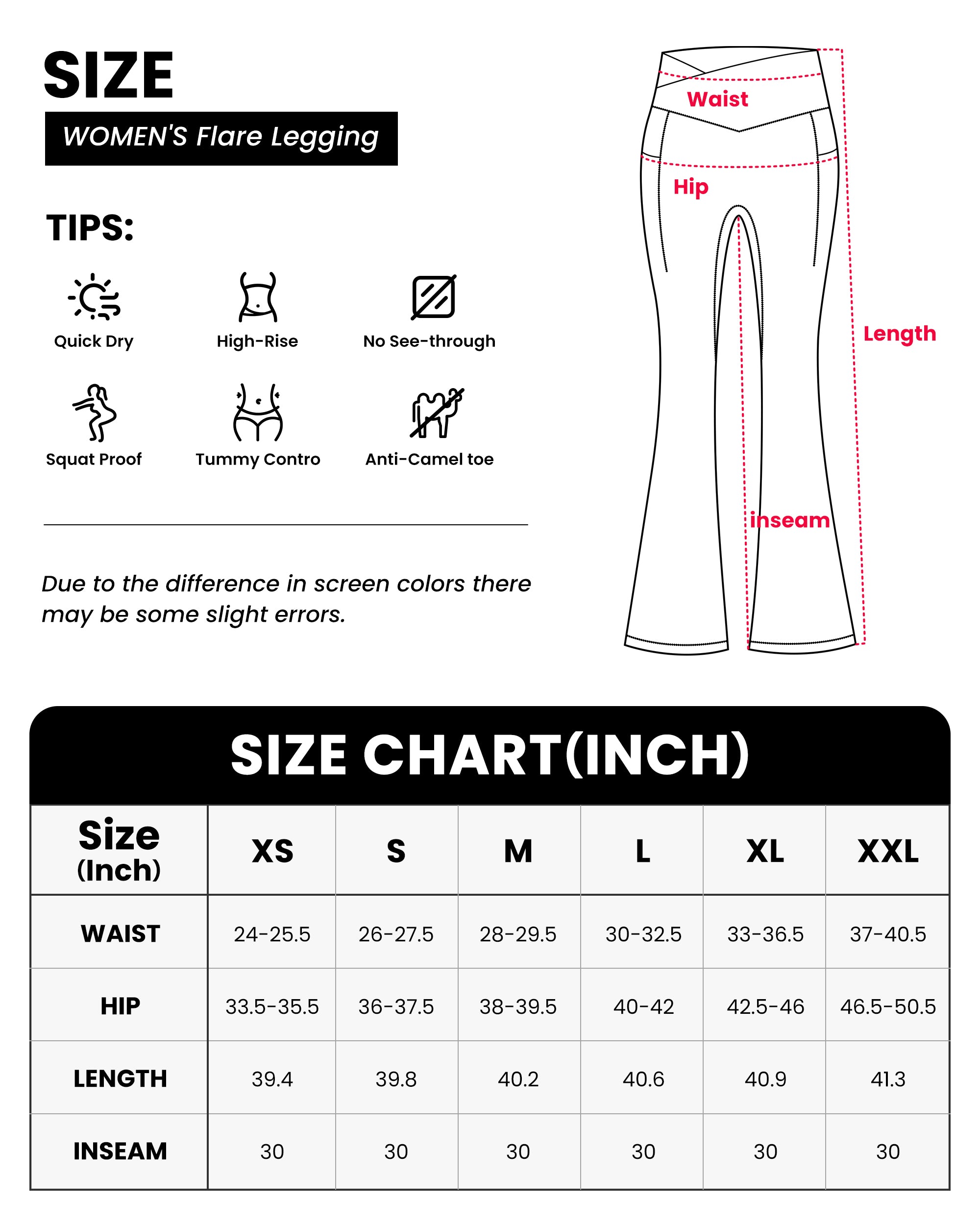 Cross Waist Flare Leggings 240404