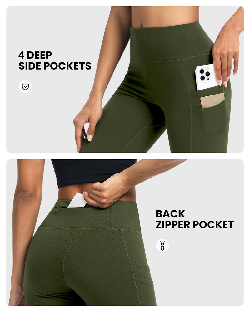 Fleece Lined Leggings Women 220704