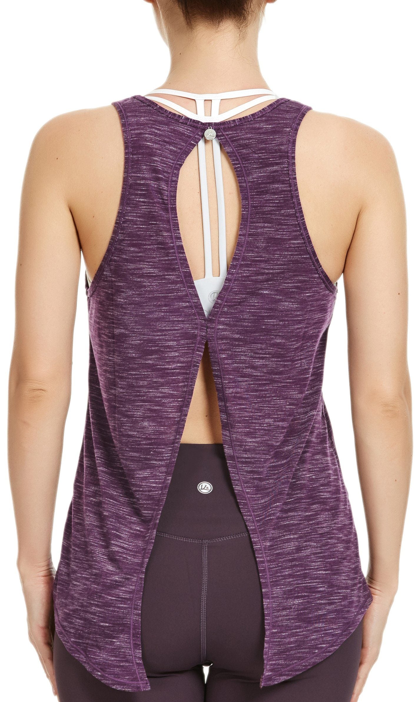 Tied Up Shirts Open Back Tank