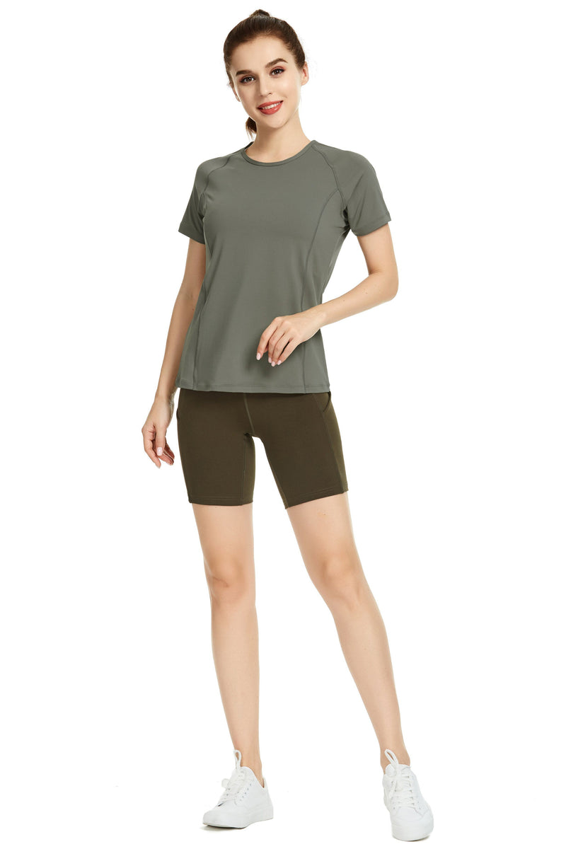 Mix & Mesh T-Shirt Short Sleeve Sports