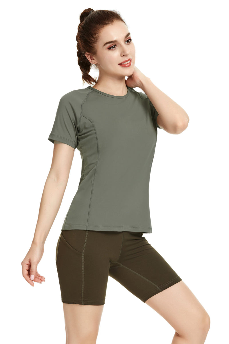 Mix & Mesh T-Shirt Short Sleeve Sports