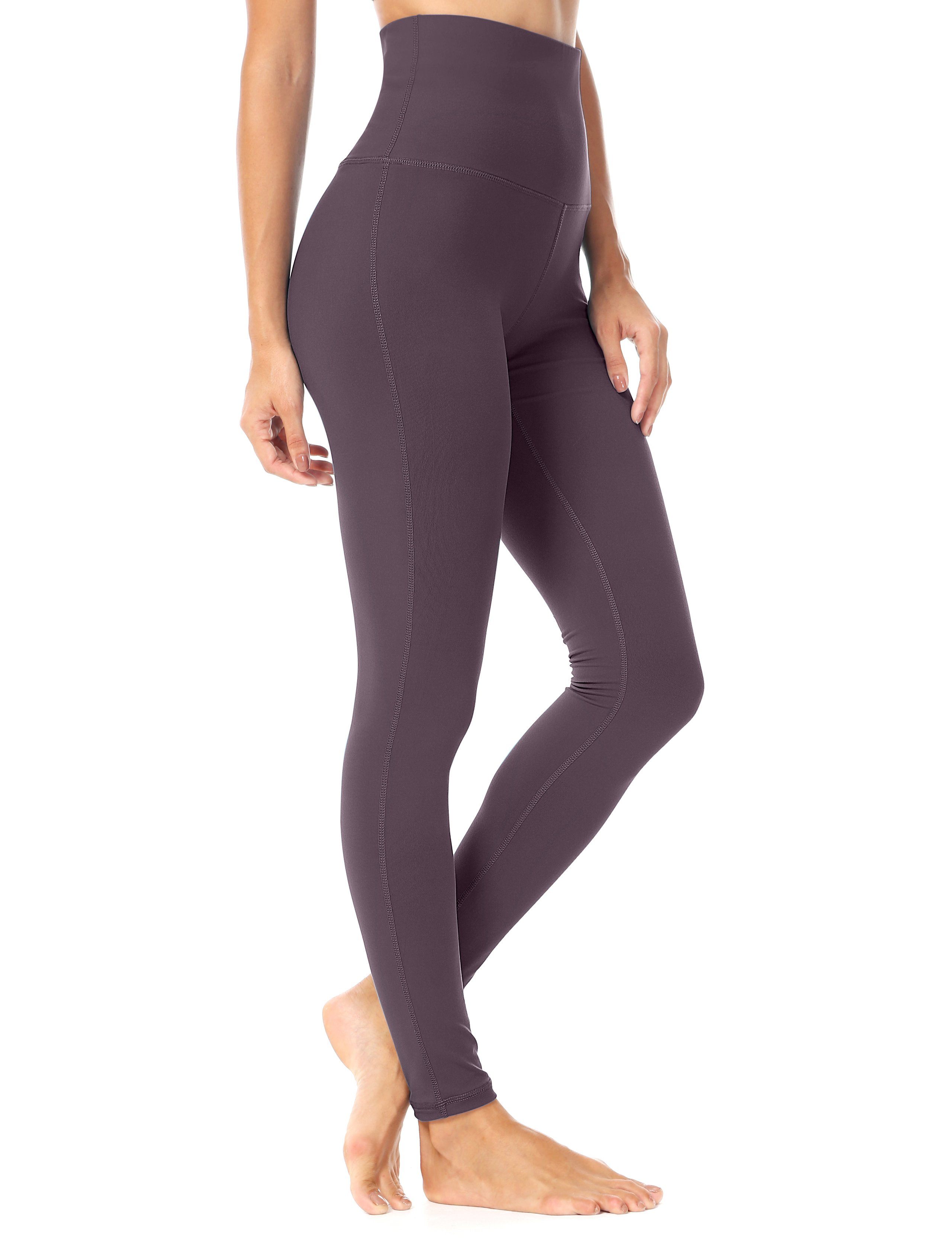QUEENIEKE Leggings Incrociati A Vita Alta Con Tasche: Pantaloni Yoga Morbidi Per Donna, Nero, Taglia XS