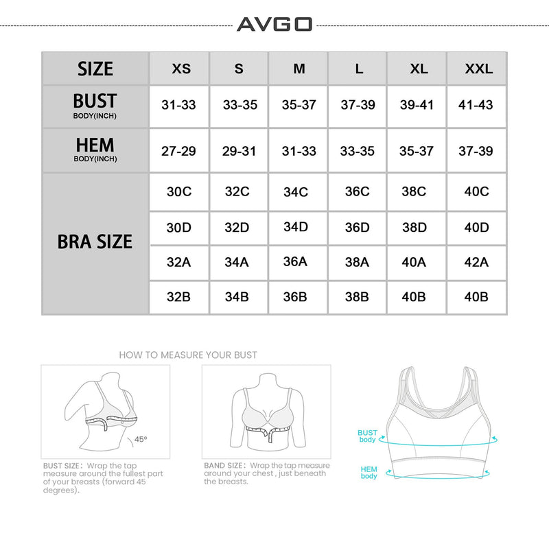 Padded Camisole Back Close Sport Bra