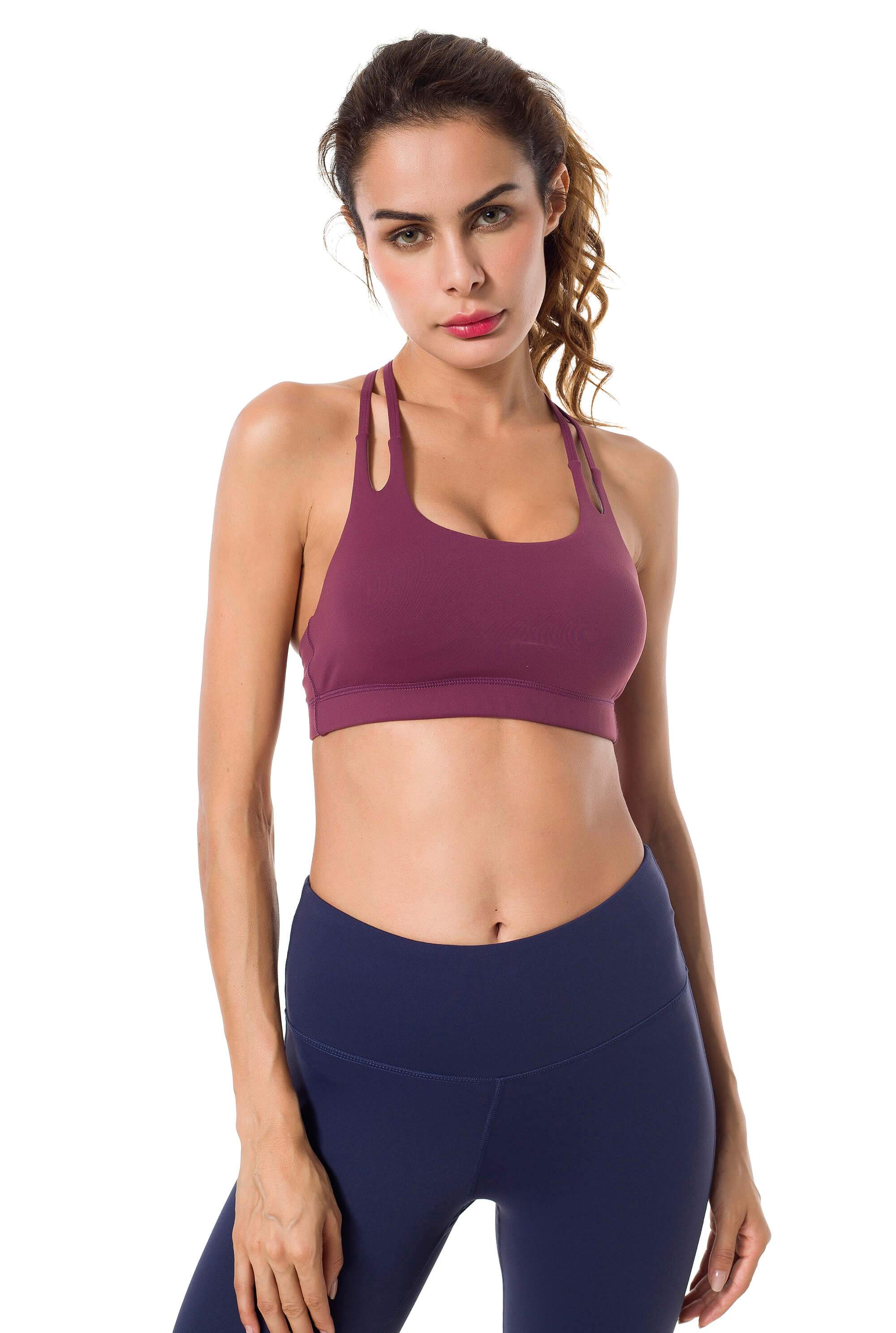 Light Support Double-T Back Sports Bra