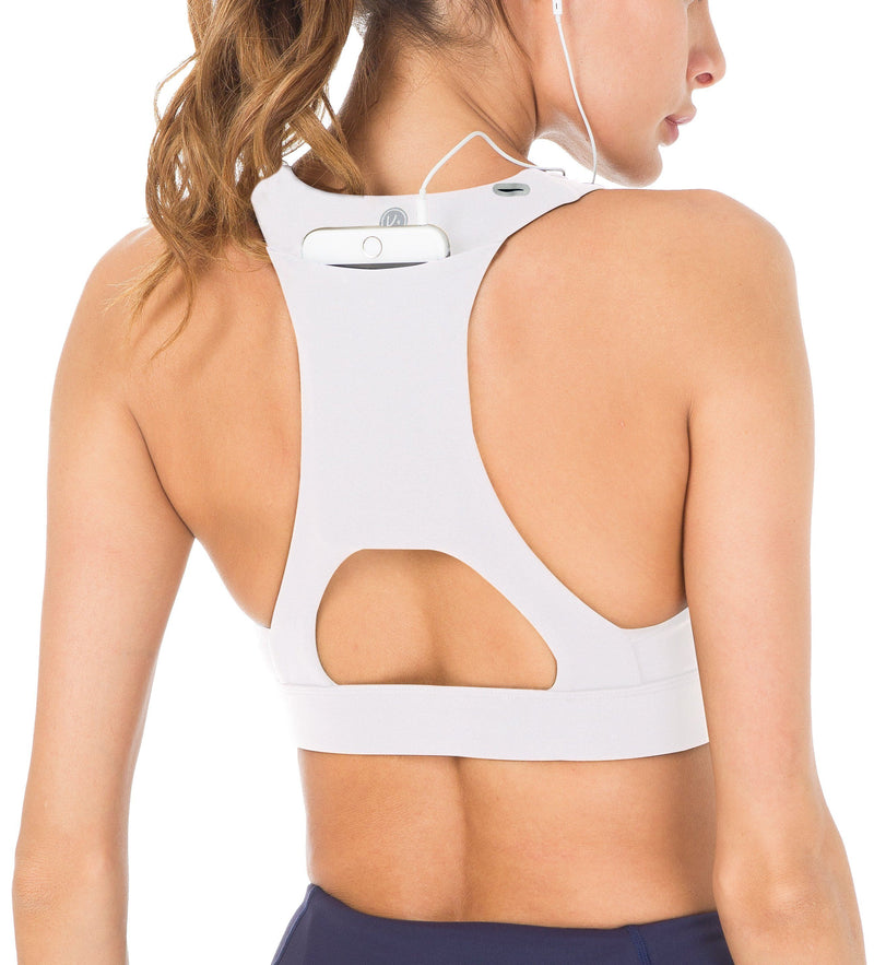 Phone Back Pockets Sport Bra 70927 QUEENIEKE