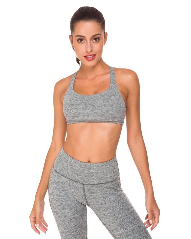 QUEENIEKE Sports Bras for Women Padded Medium Support for Yoga Cross Back  Strappy Free to Be Bra : : Clothing, Shoes & Accessories