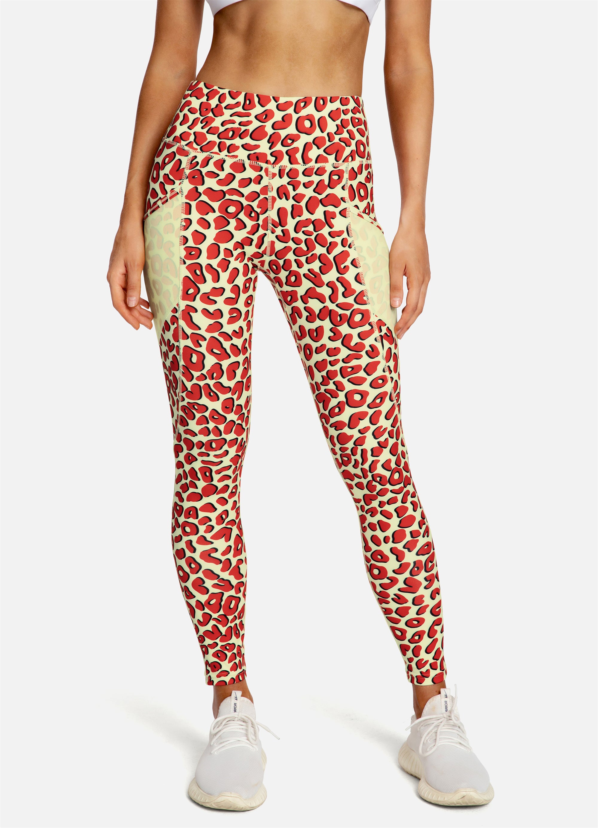 Red Leopard Print