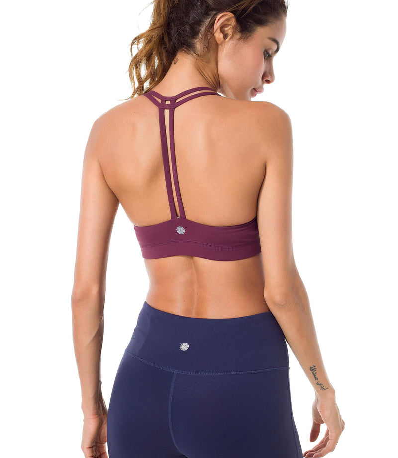 Light Support Double-T Back Sports Bra