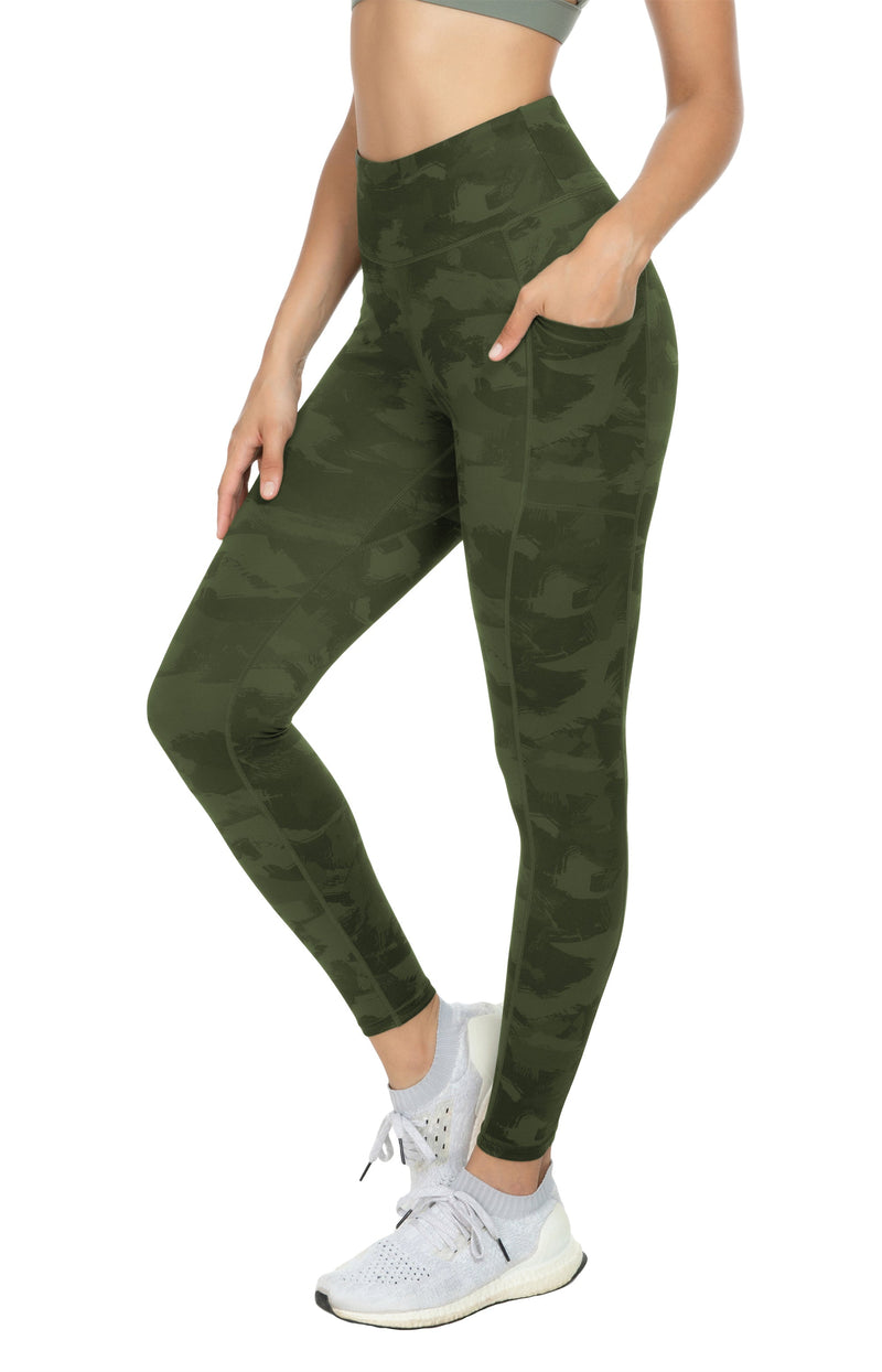 Inch Waist Elastic Tummy Control Legging