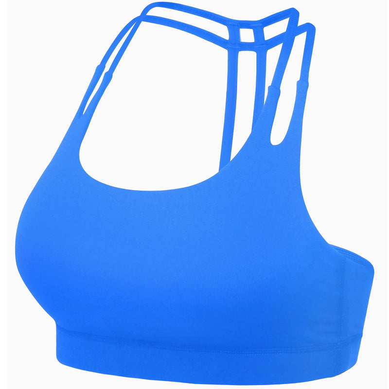 Light Support Double-T Back Wirefree Pad Sports Bra