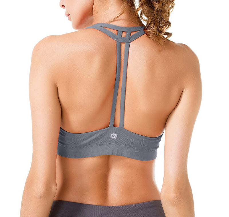 Light Support Double-T Back Sports Bra