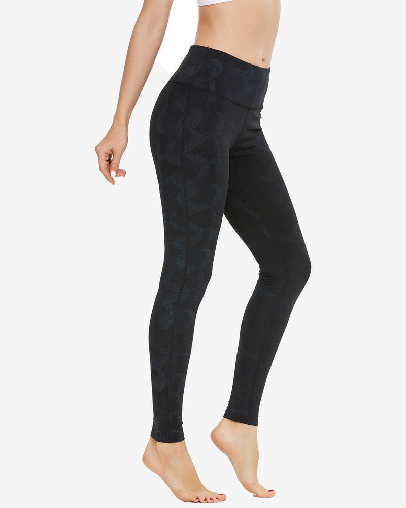 Mid Waist Tummy Control Tights Leggings