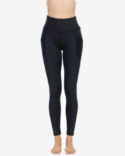 Mesh Mid Waist Leggings 60127B