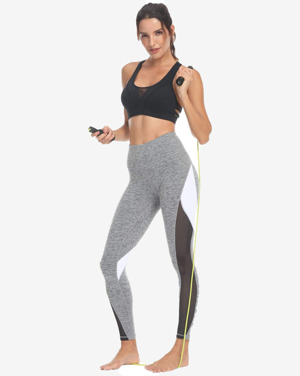 25” Mesh Workout Running Leggings 8030