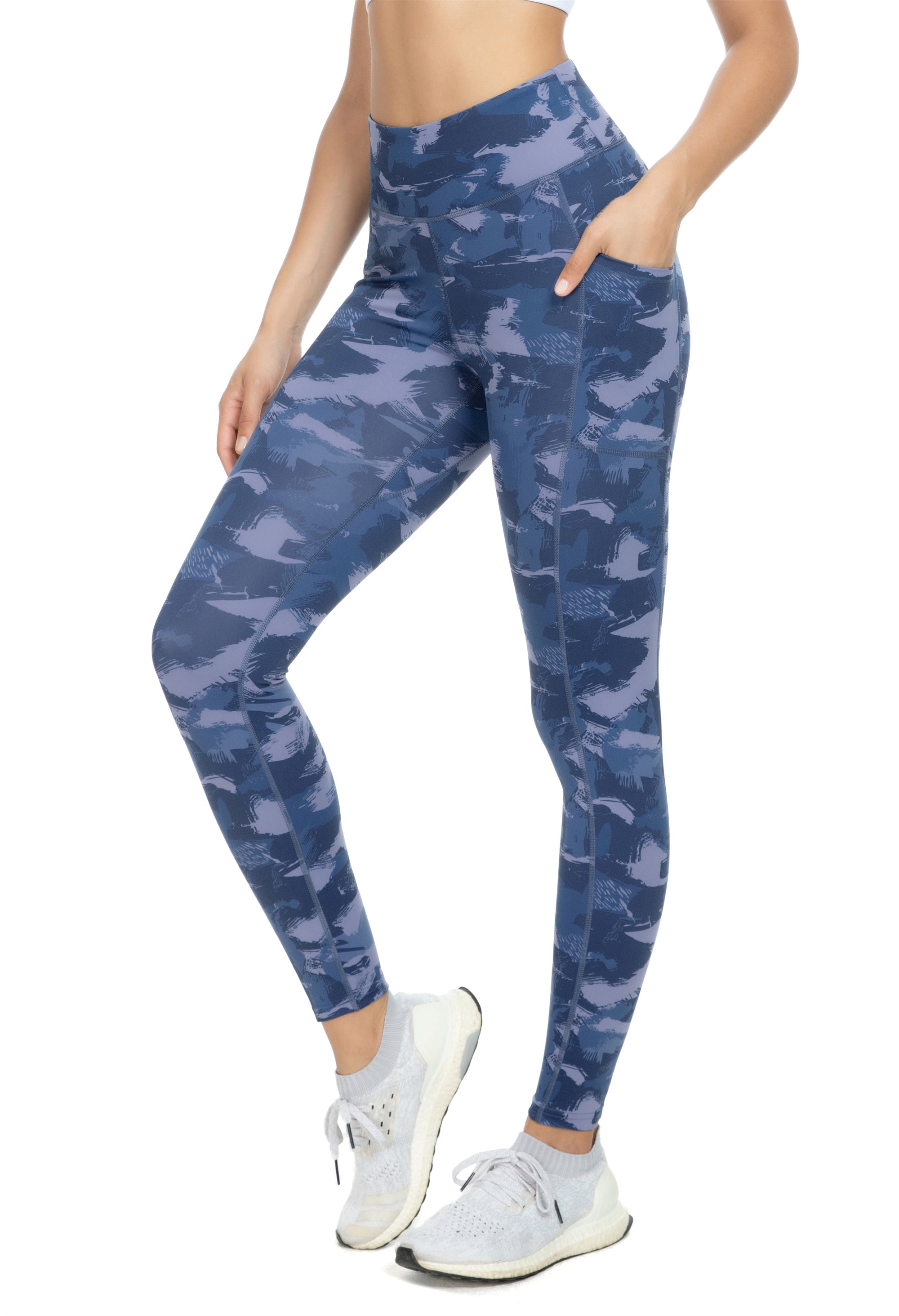 Inch Waist Elastic Tummy Control Legging