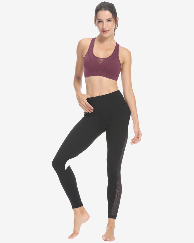 Hook And Eye Closure Sports Bra