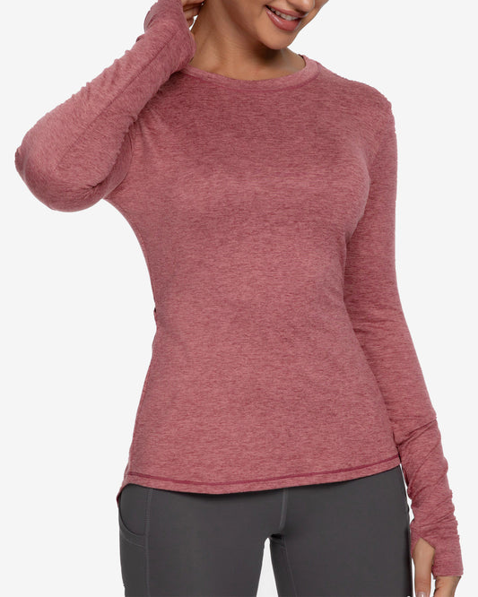 T-Shirt Long Sleeves Open Back Sports