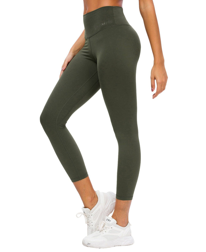 Women Yoga Leggings High Waisted Buttery-Soft 7/8 Length Pants 90826