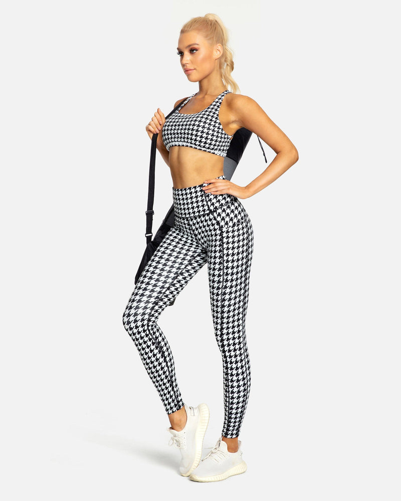 Queenie Ke - Queenie Ke Women 23 Yoga Pants Color Blocking Mesh