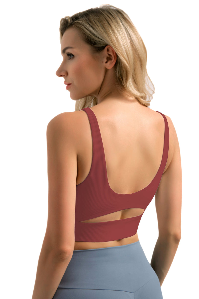 Creative Cutout Sports Bras – QUEENIEKE