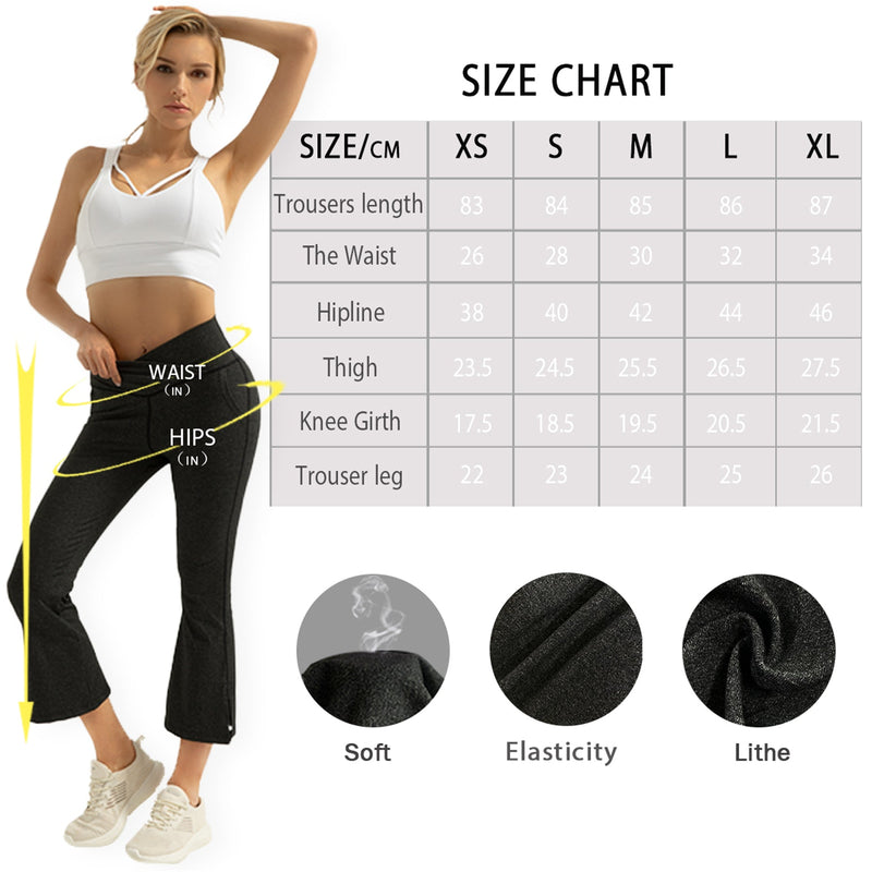 Hip-lifting flared trousers Legging