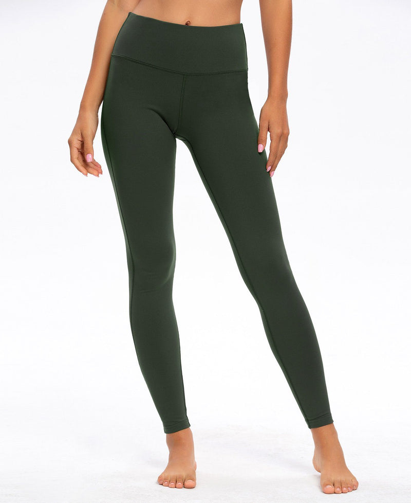 Army Green Hidden Pockets Leggings – QUEENIEKE