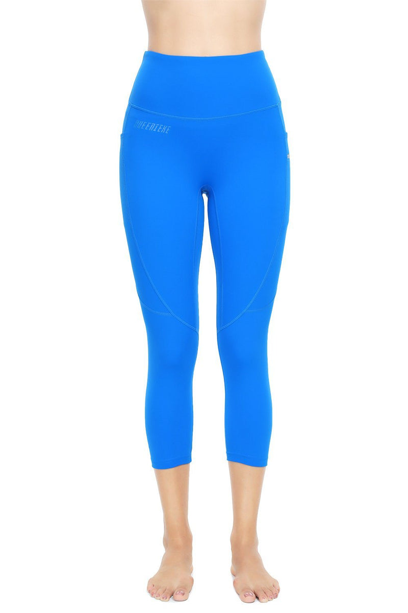 Capris with Side Pocket Fitness Leggings 19204