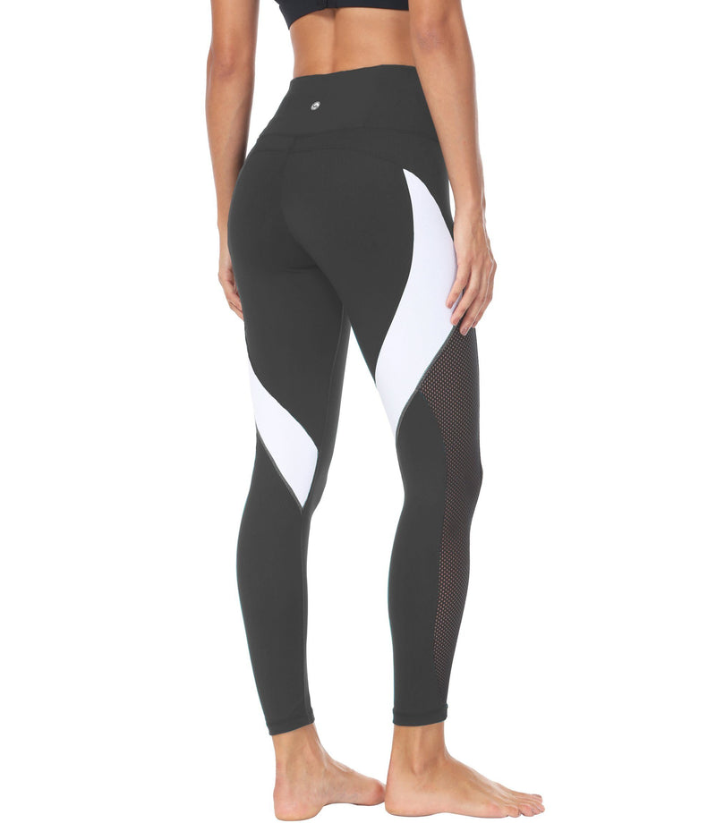 Blocking Mesh Color Leggings