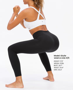 Women Yoga Leggings High Waisted Buttery-Soft 7/8 Length Pants 90826