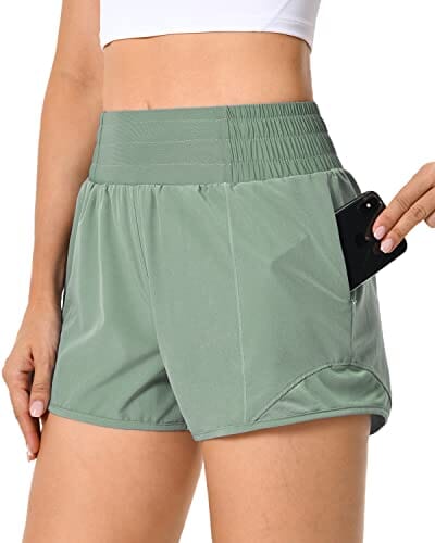 Women's High Waisted Shorts 220307