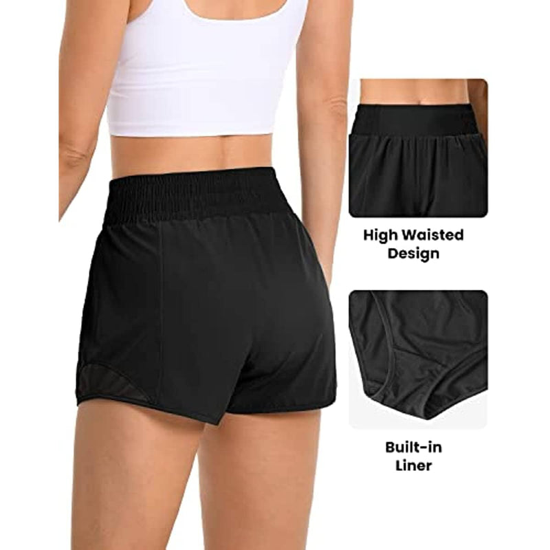 Women's High Waisted Shorts 220307