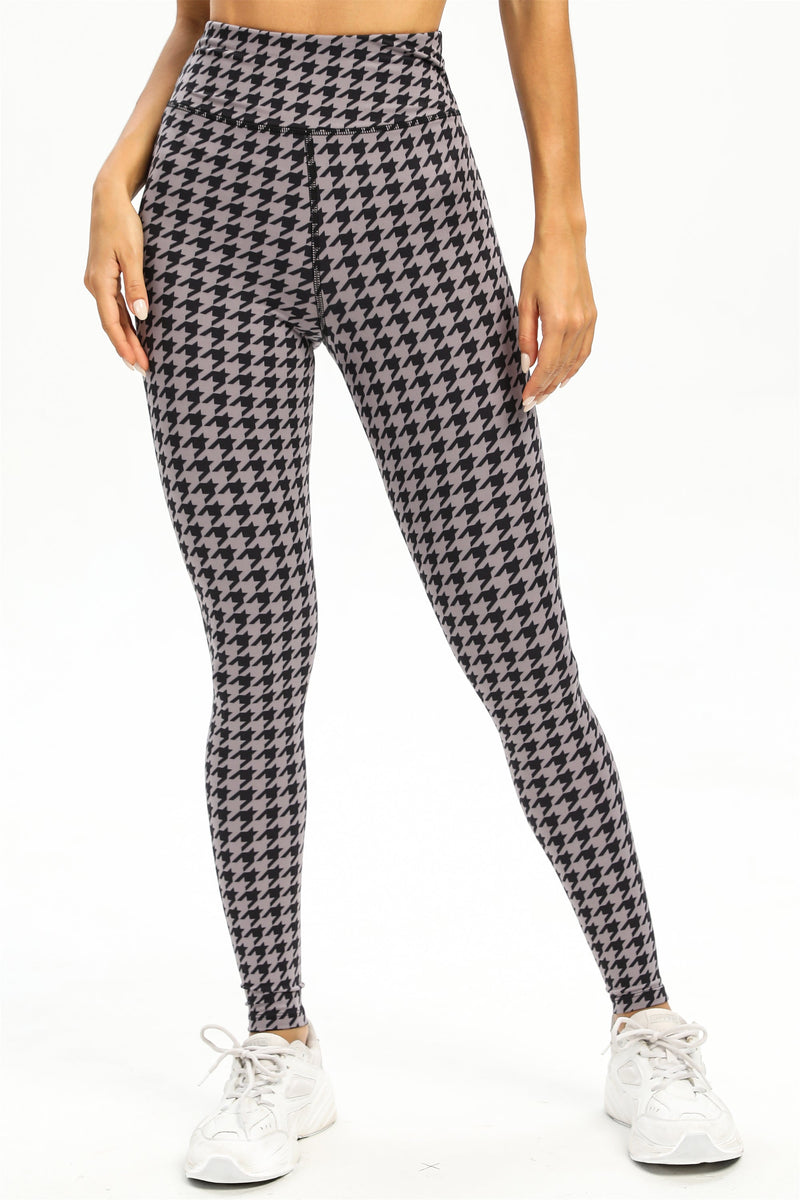 Brown Houndstooth