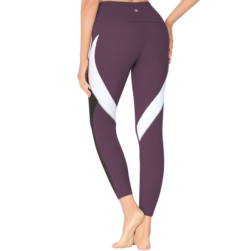 Blocking Mesh Color Leggings