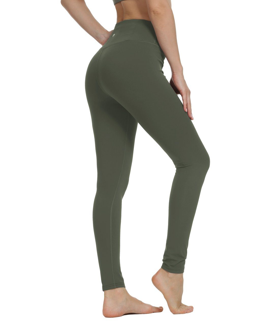 Tummy Control Peach Hip Leggings