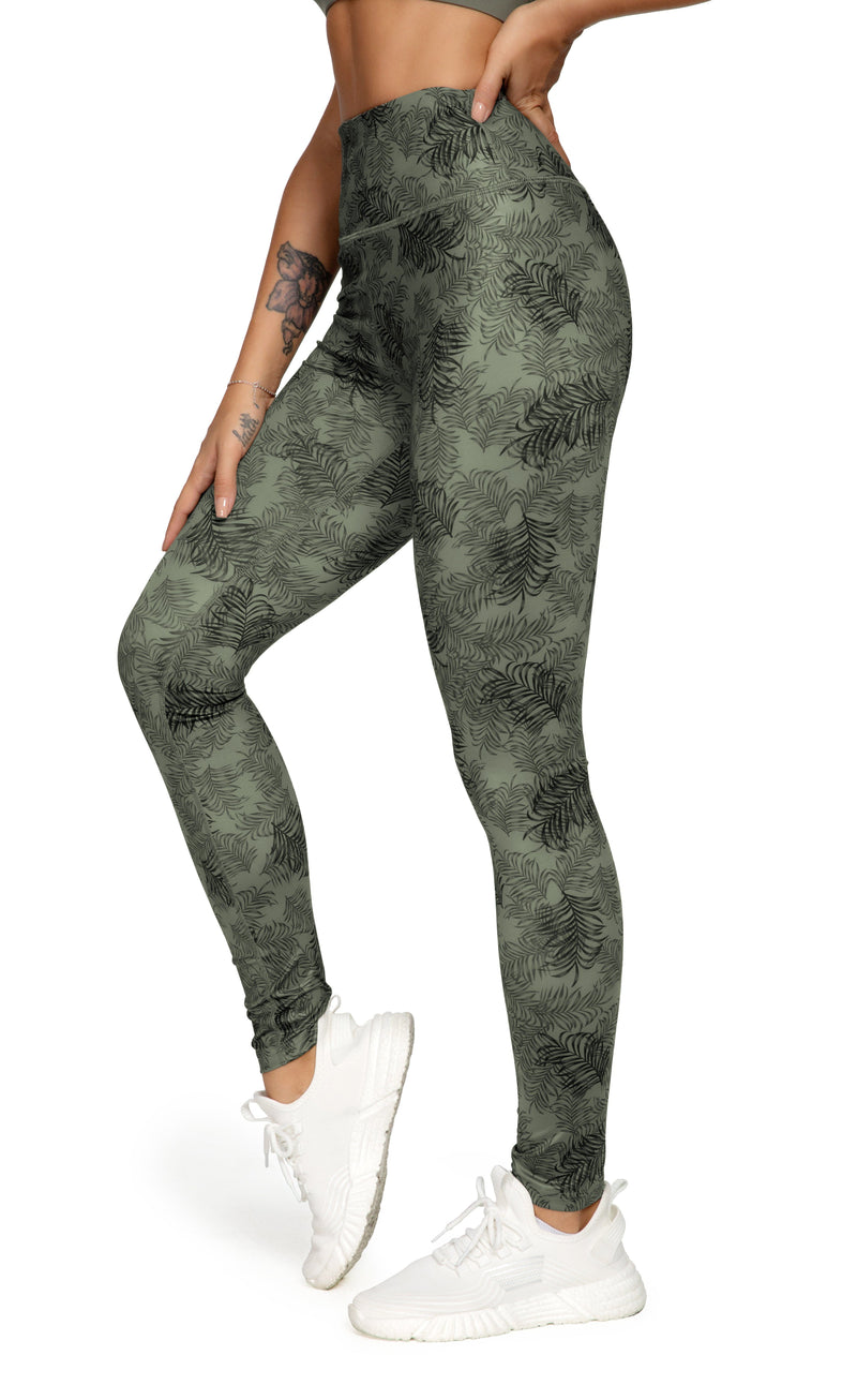 Tummy Control Workout Leggings 8207
