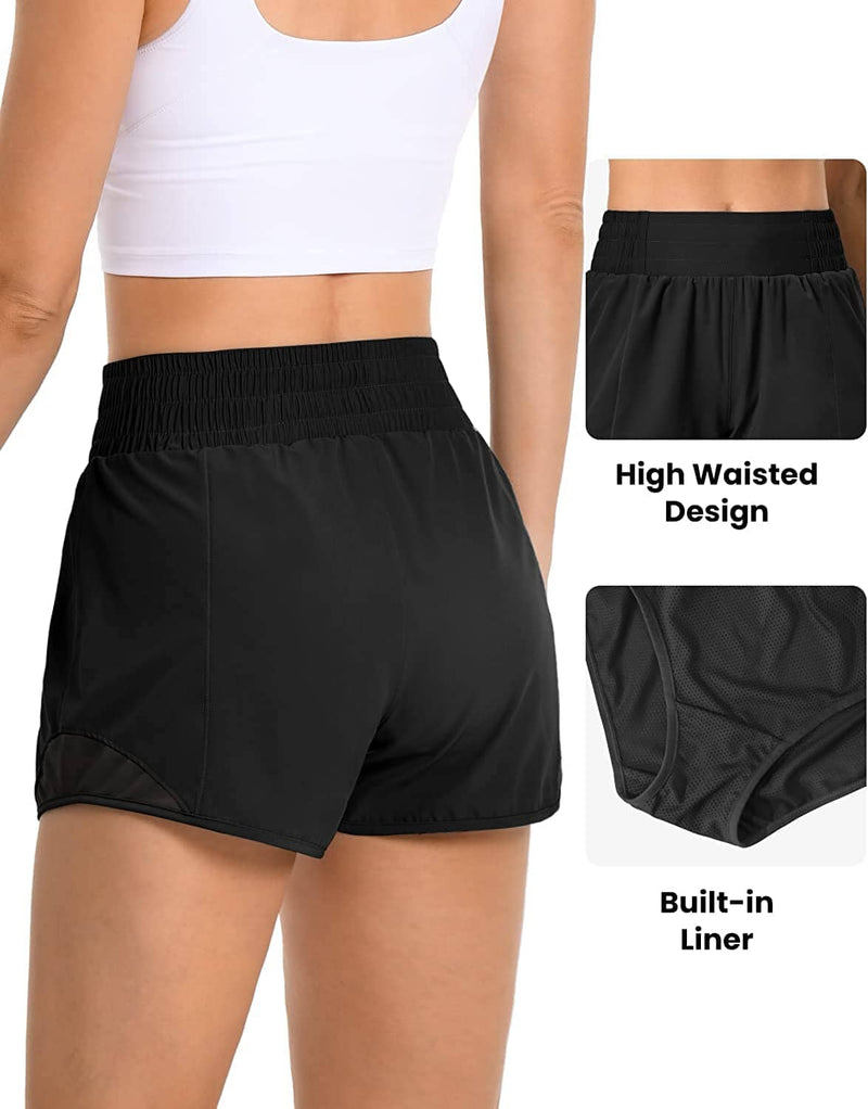 Women's High Waisted Shorts 220307