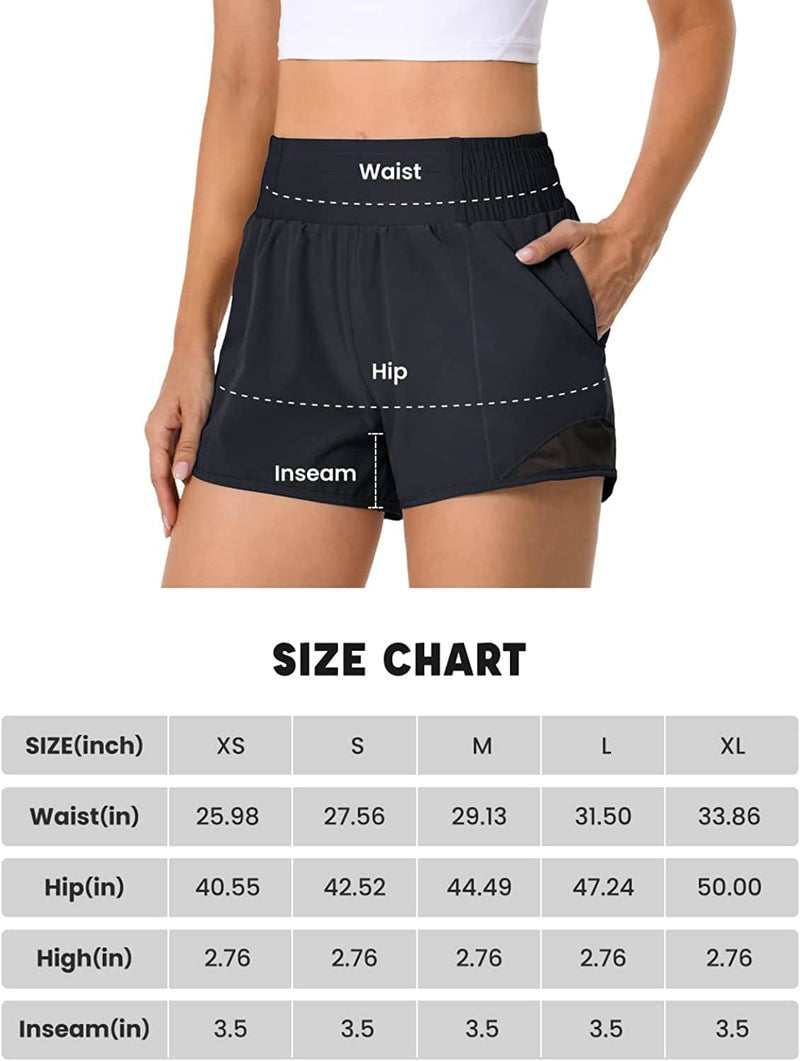 Women's High Waisted Shorts 220307