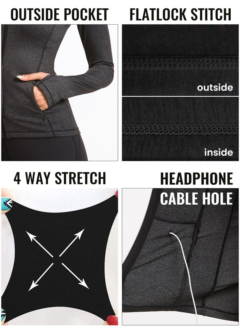 Charcoal Space Dye Sports Jacket 80927