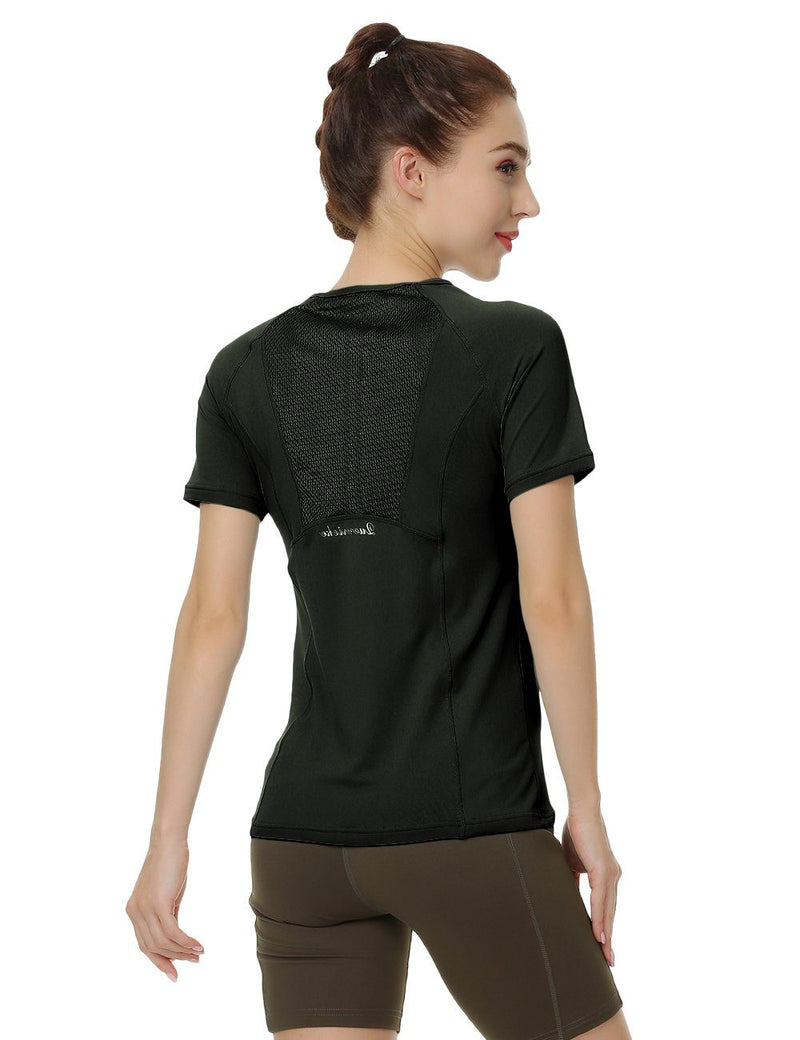 Mix & Mesh T-Shirt Short Sleeve Sports