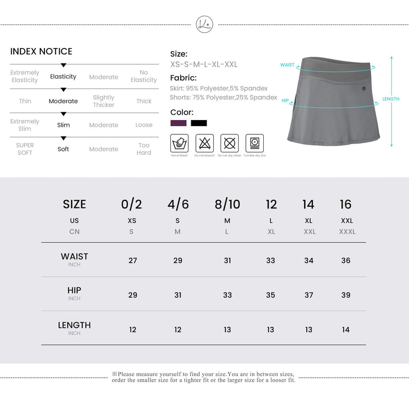 Ultra Skirt with Athletic Gym Skorts