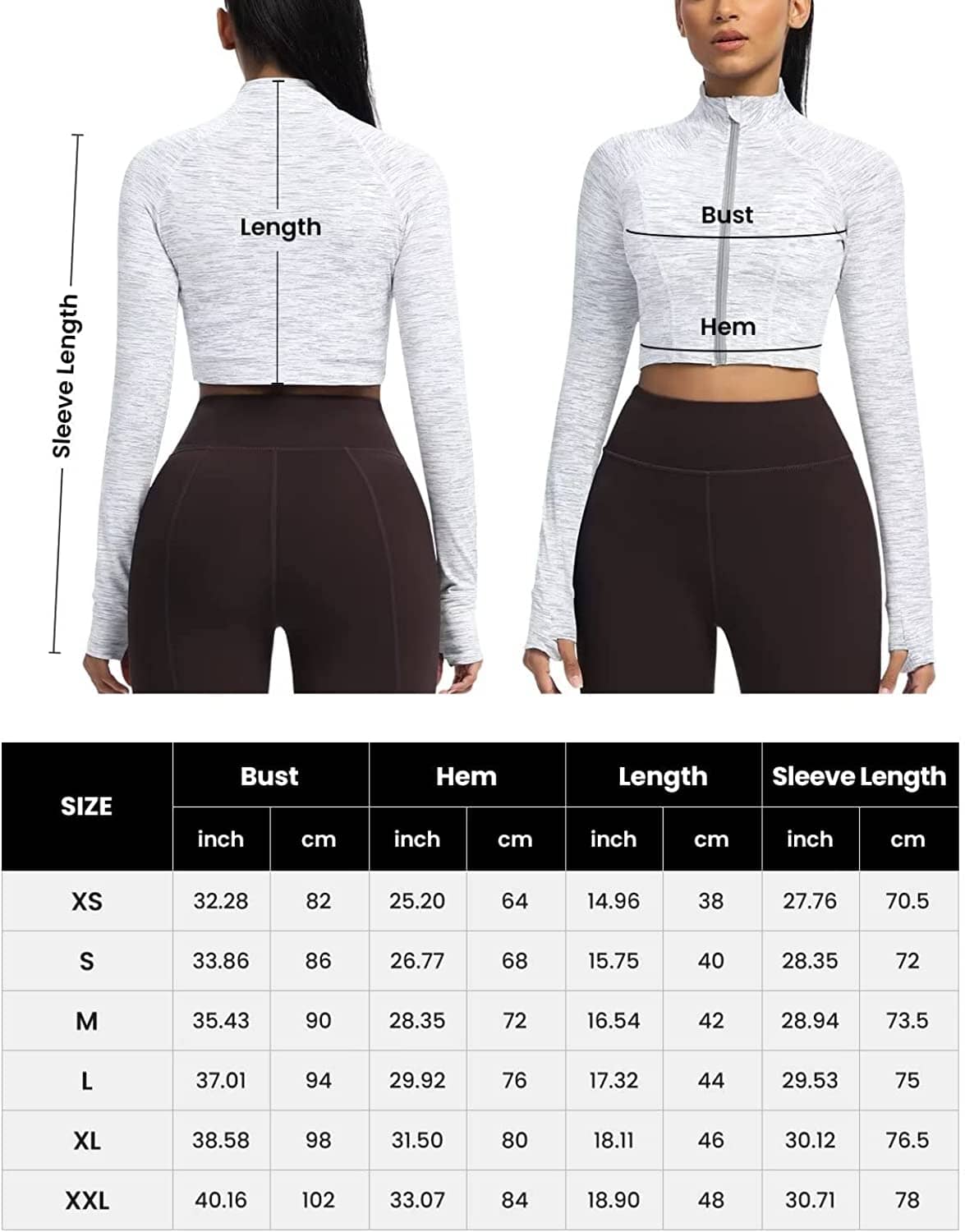 Cropped Running Jackets 220103