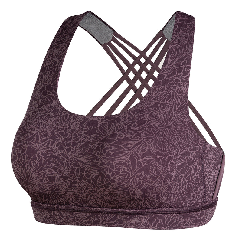 Medium Support Cross Strappy Sport Bra 6017