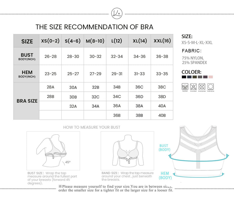 Mesh Wirefree Hooked Back Sports Bra 8203B