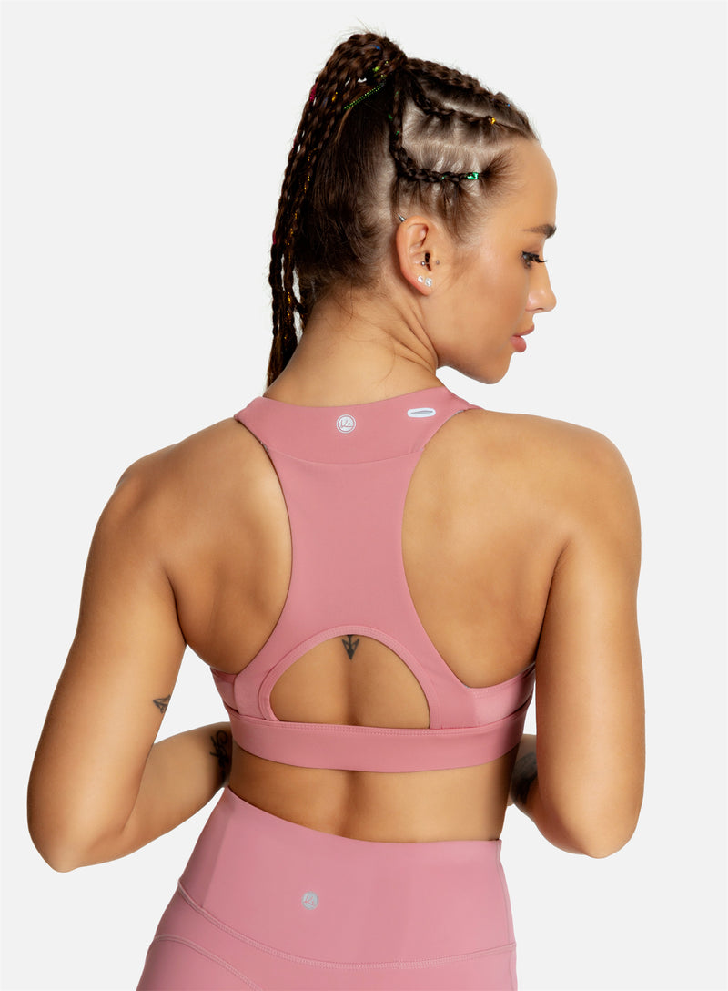 Quinos - Plain Strappy Sports Bra