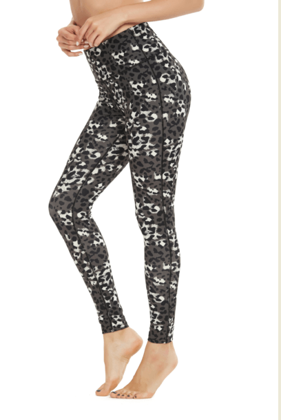 Mid Waist Tummy Control Tights Leggings