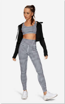 Tummy Control Peach Hip Leggings