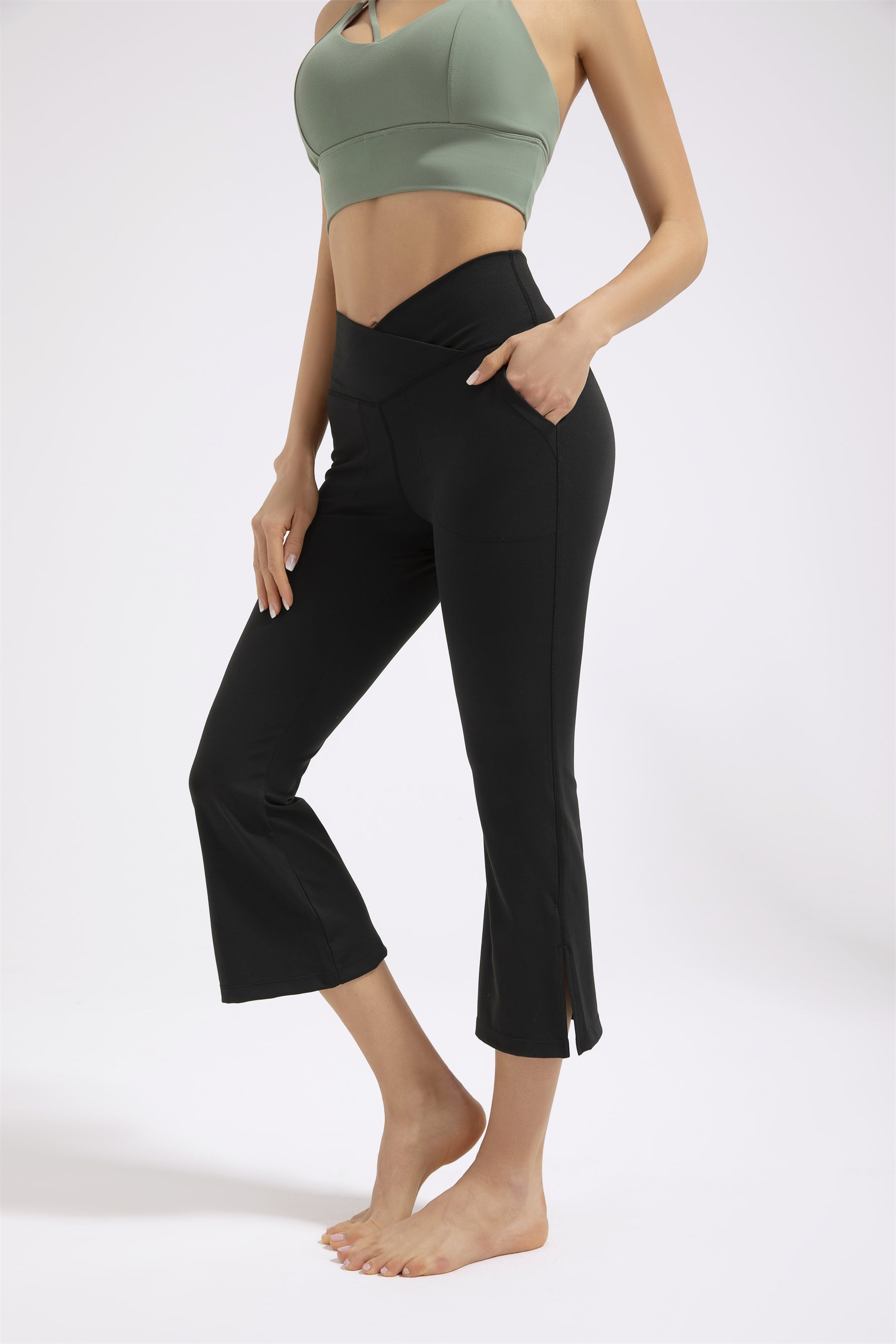 Hip-lifting flared trousers Legging