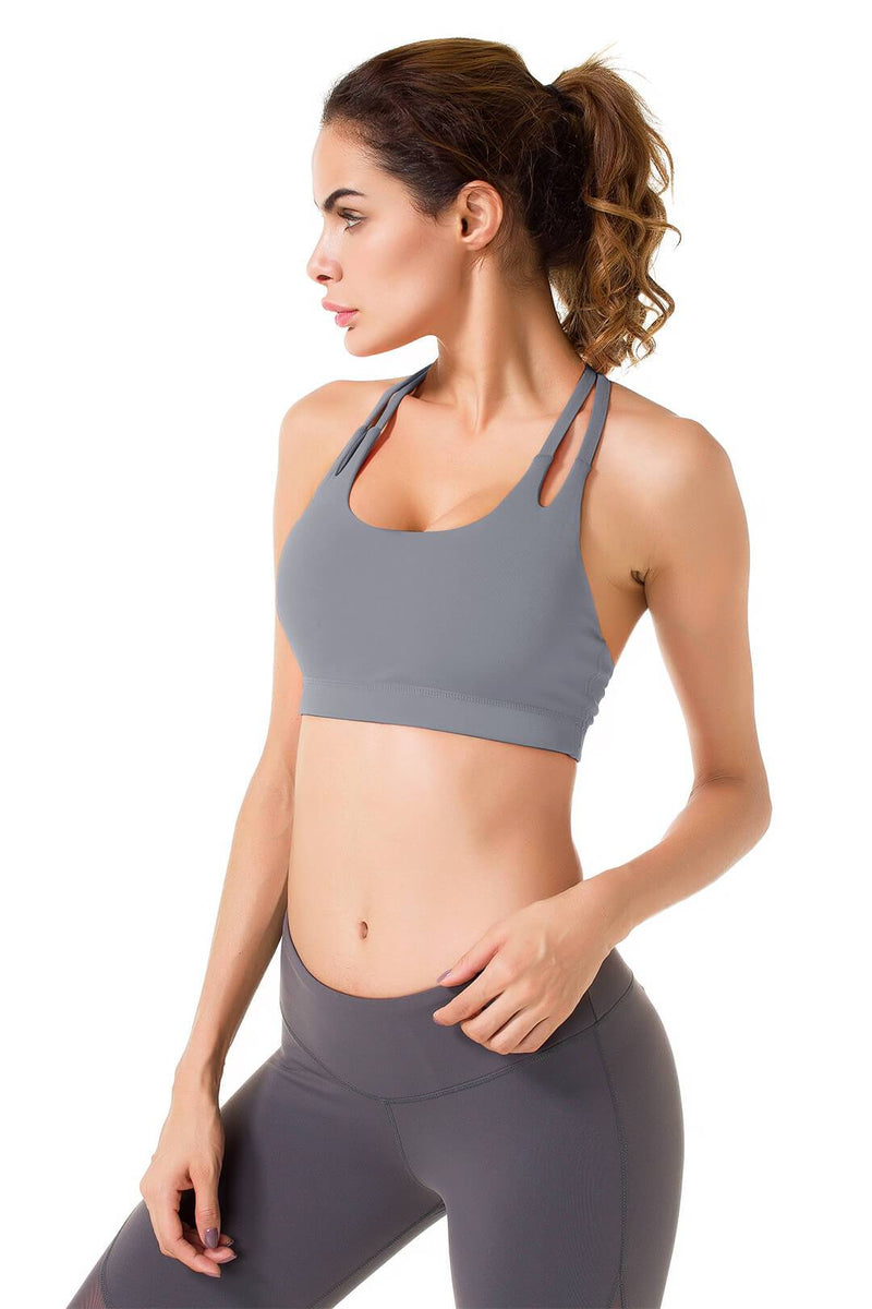 Light Support Double-T Back Sports Bra