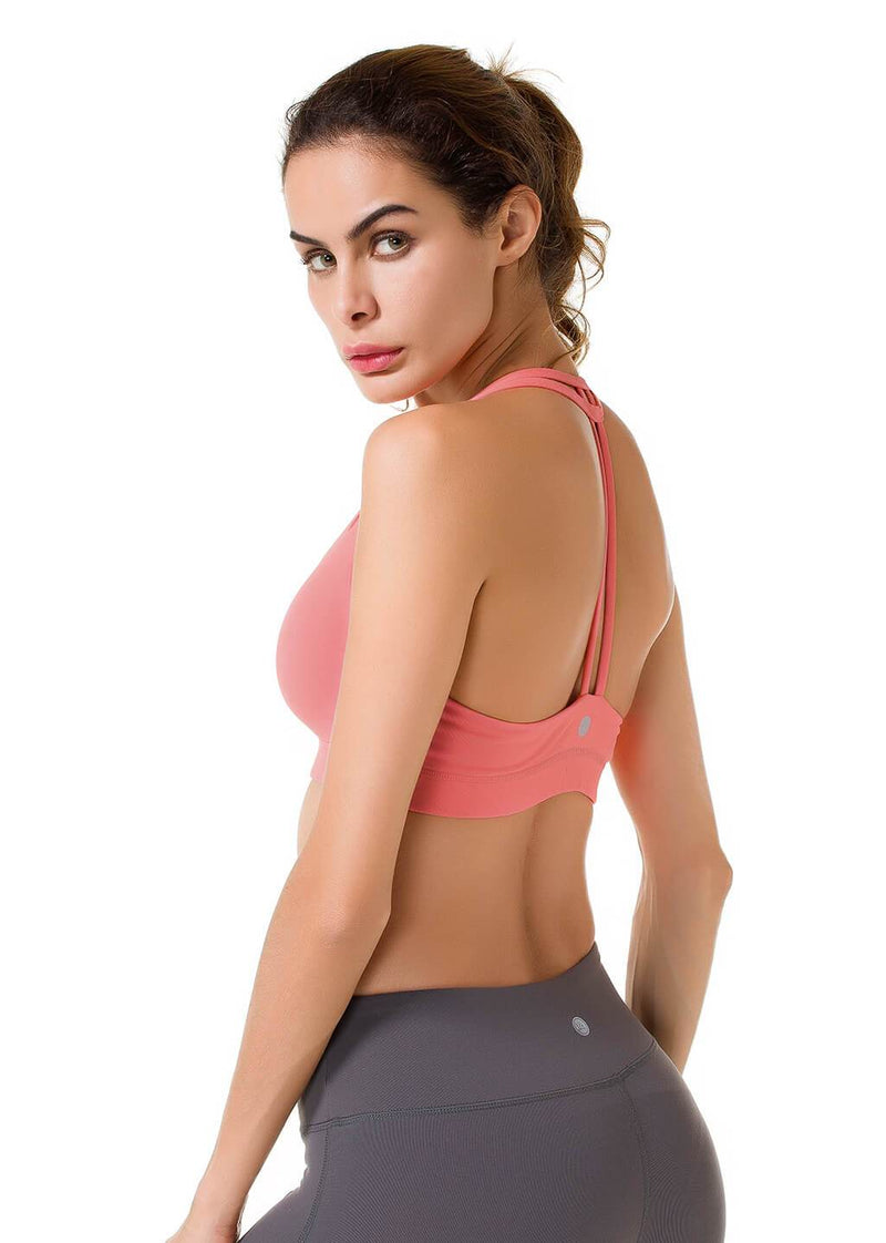 Light Support Double-T Back Sports Bra